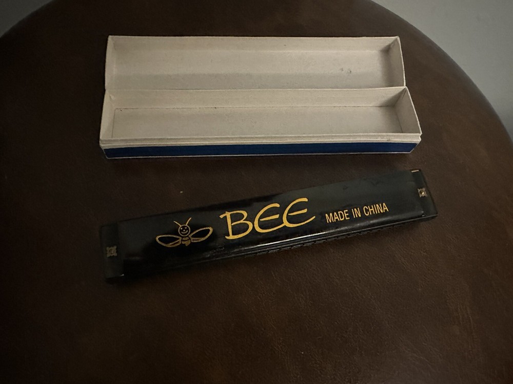 Bee Tremolo Harmonica. New With Box. 24 Hole