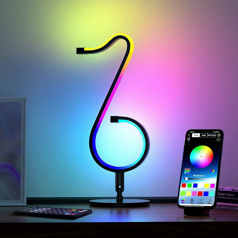 PulseBeat: Music Note RGB LED Lamp