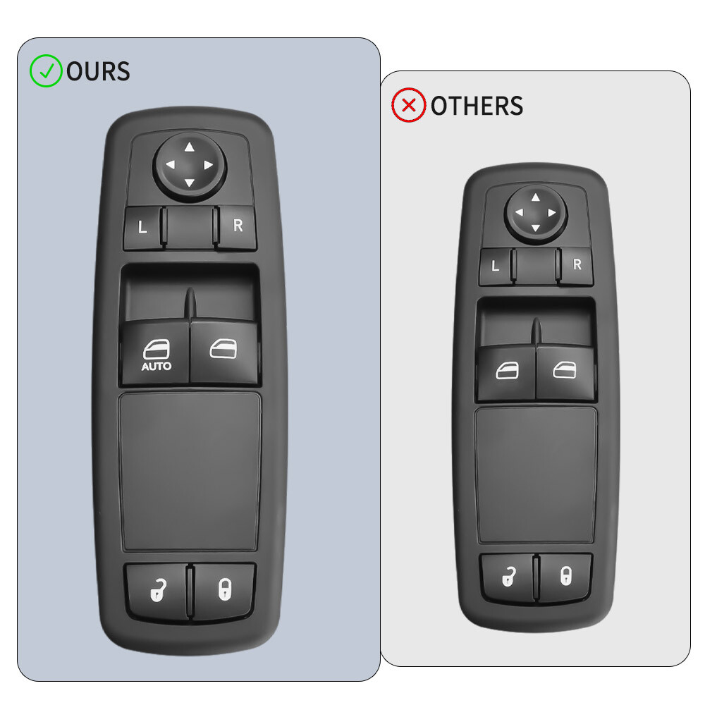 Driver Left Master Power Window Control Switch For 2012-2015 Dodge Grand Caravan