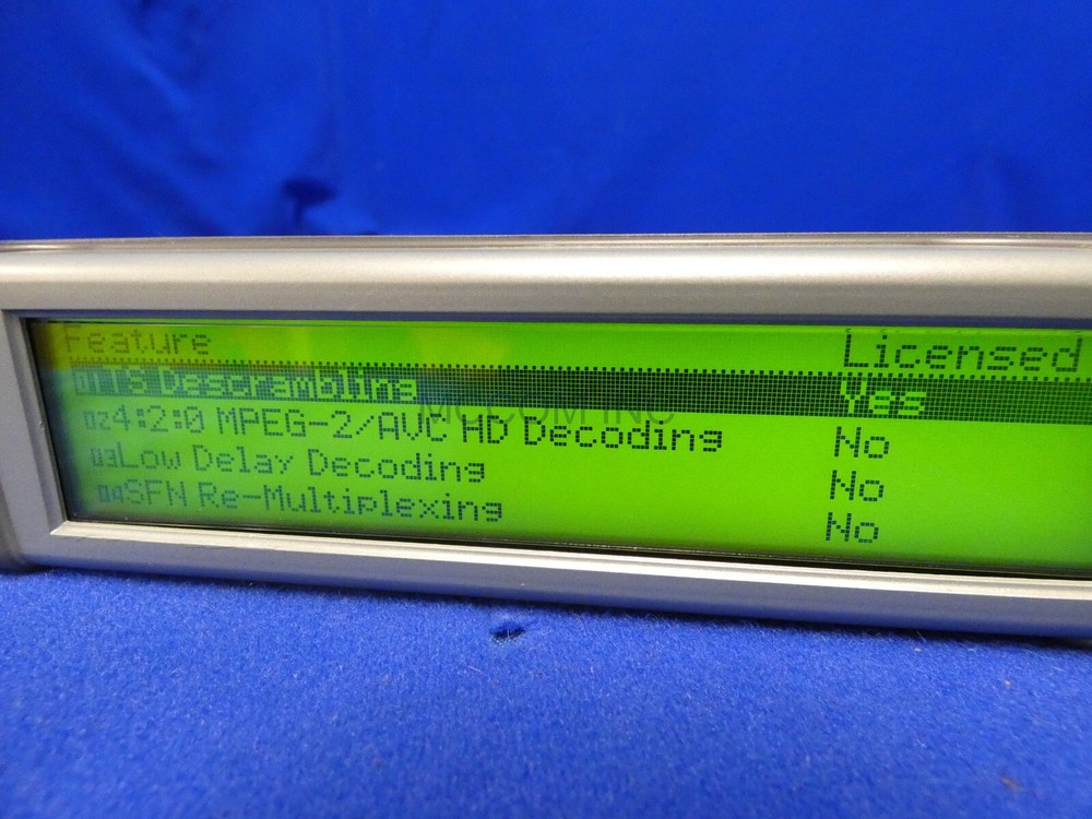 Harmonic ProView 7100 Series PVR-7110 Integrated Receiver/ Decoder w/LNB