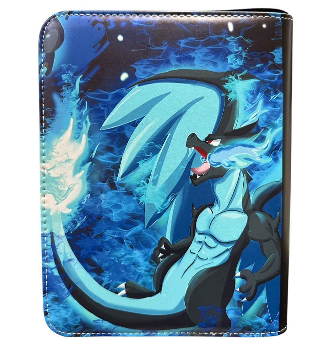 Charizard Card Binder for Pokemon Cards Holder 400 Cards w/ 50 Removable Sleeves