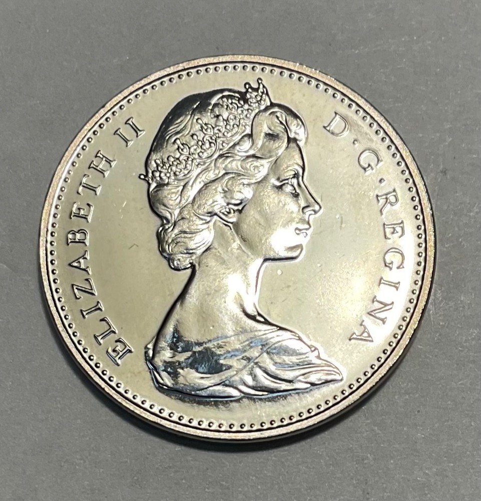 1973. CANADA - 5. cent - nickel PL65?