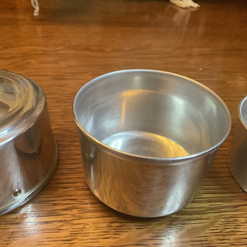 Vintage Magic Trick Aluminum Chick Pan by
