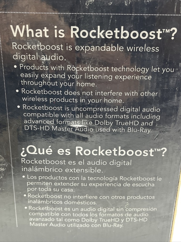 New Rocketfish Wireless Amplified Audio Receiver RF-RBREC