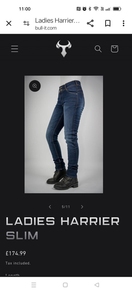 Denim padded Motorcycle Jeans