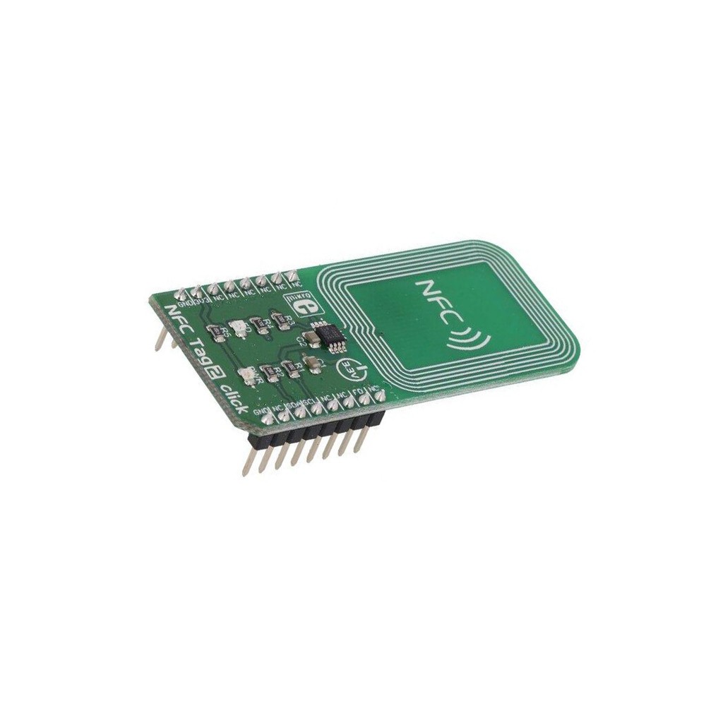 NFC TAG 2 CLICK Click board RFID I2C NT3H1101 microBUS