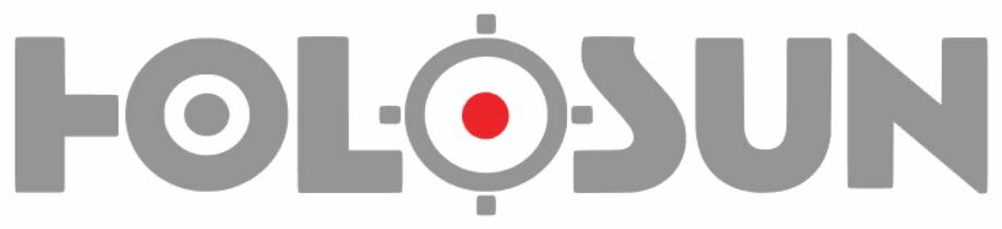 HOLOSUN RED DOT Gun Safe Decal / Window Decal / Toolbox Sticker
