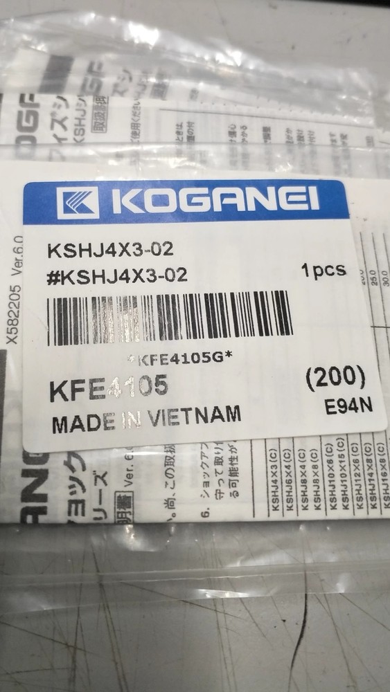 1pcs New KOGANEI Buffer KSHJ4*3-02 KSHJ4x3-02