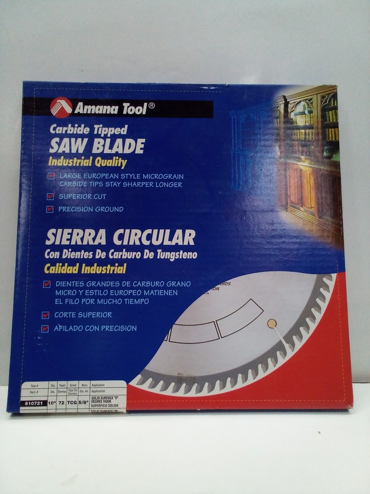 Amana Tool 10" diameter circular saw blade for solid surface
