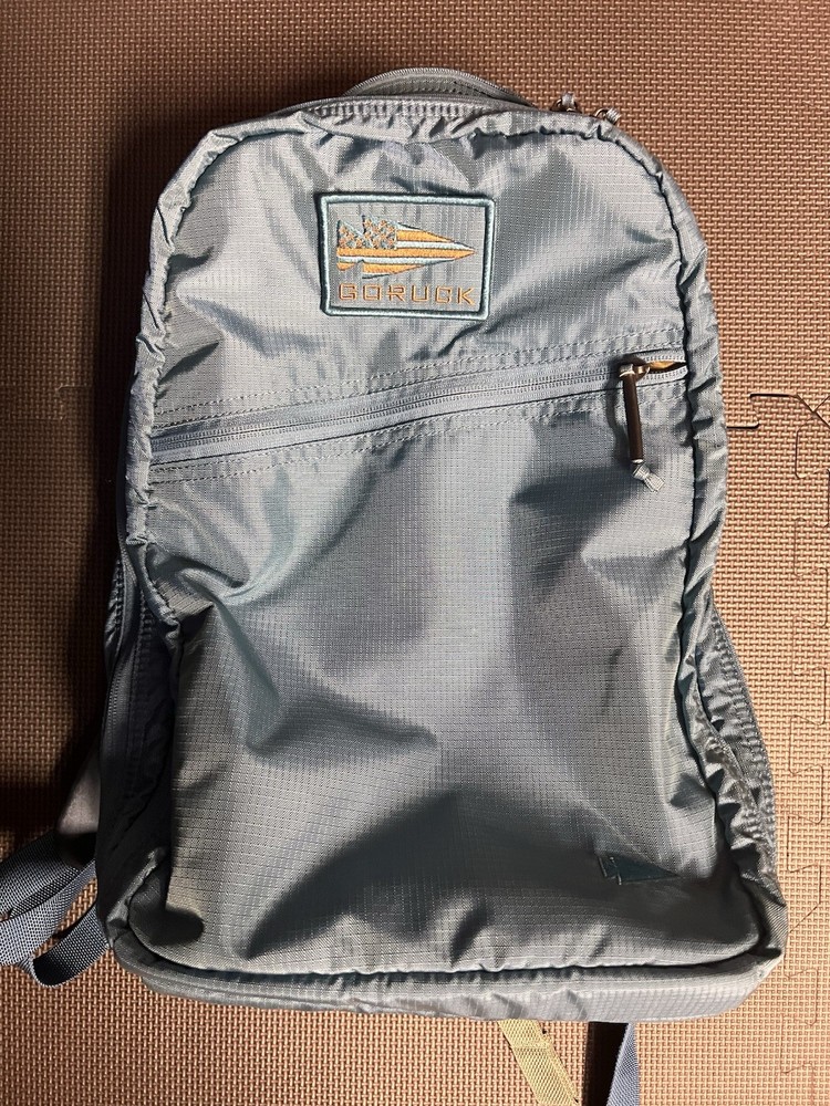 GORUCK Double Compartment Bullet 16L Ripstop Tidal Blue/Speed Tan