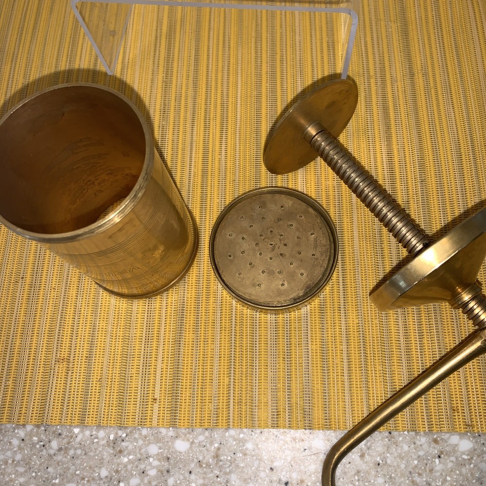 Brass Vrushali Cookie Press with Interchangeable Discs Indian