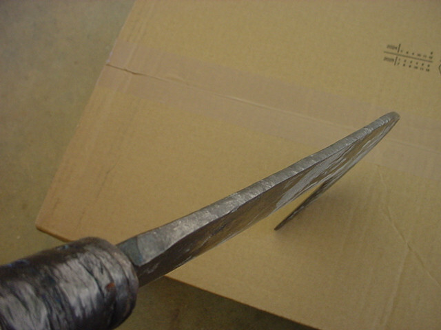 Old Hand Forged Heavy Hooked Blade Knife Machette