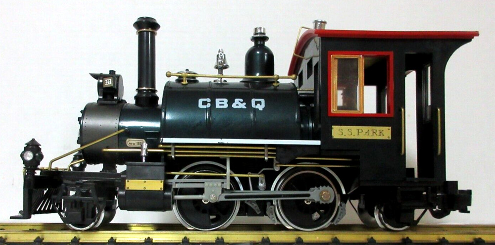 REA 21101 CB & O 2-4-2 STEAM ENGINE