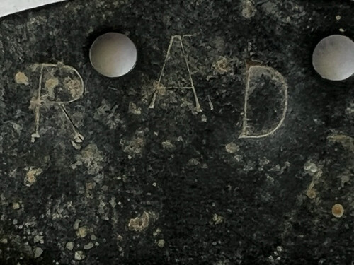 DOG TAG BADGE GERMAN WW2 - RAD M