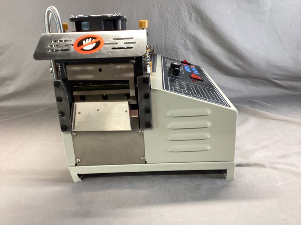 RBaysale Webbing Cutting Machine LCD Display Cold Hot Cutter Damaged Open Box