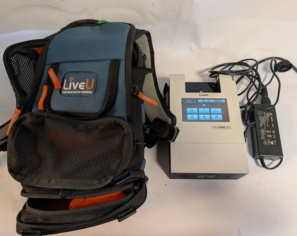 LiveU LU500 Livestreaming Encoder Portable Broadcasting System