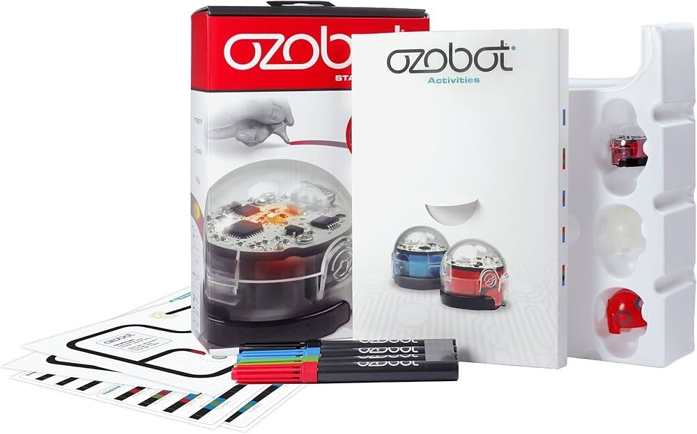OZOBOT Starter Pack ~ Programmable Robot ~ Lava Red ~ NEW In Sealed Box!