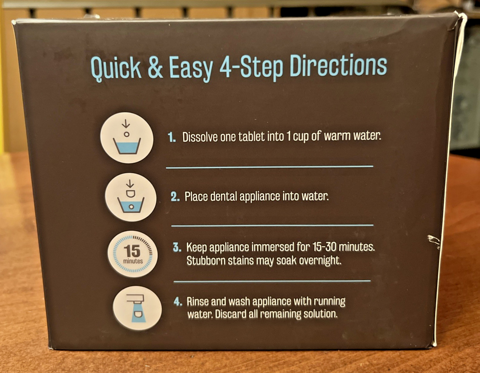 M3 Naturals RETAINER CLEANER - Extra Strength - 240 Tablets - Exp. 03/2026