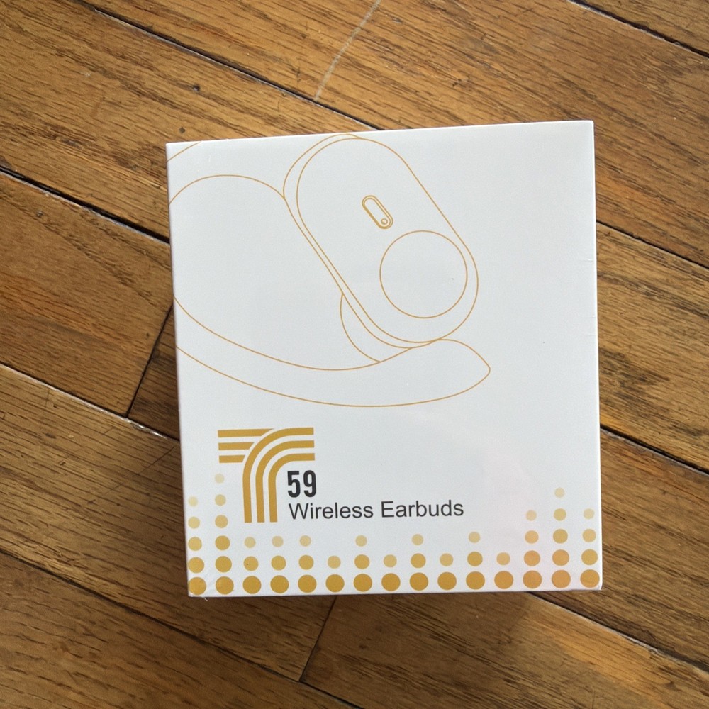 New Sealed GOLREX T59 Wireless Bluetooth Earbuds