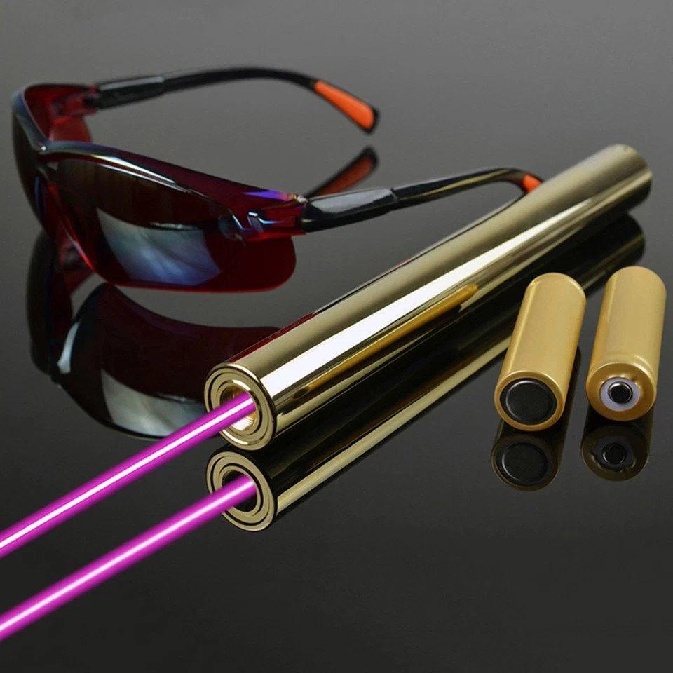 PX5 405nm Adjustable Focus Purple Laser Pointer Visible Laser Beam Light US