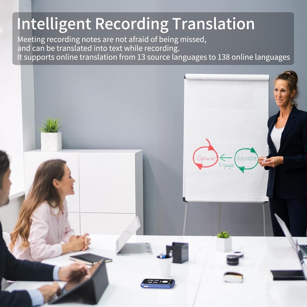 Boeleo Language Translator, 138 Languages Instant Translation Device