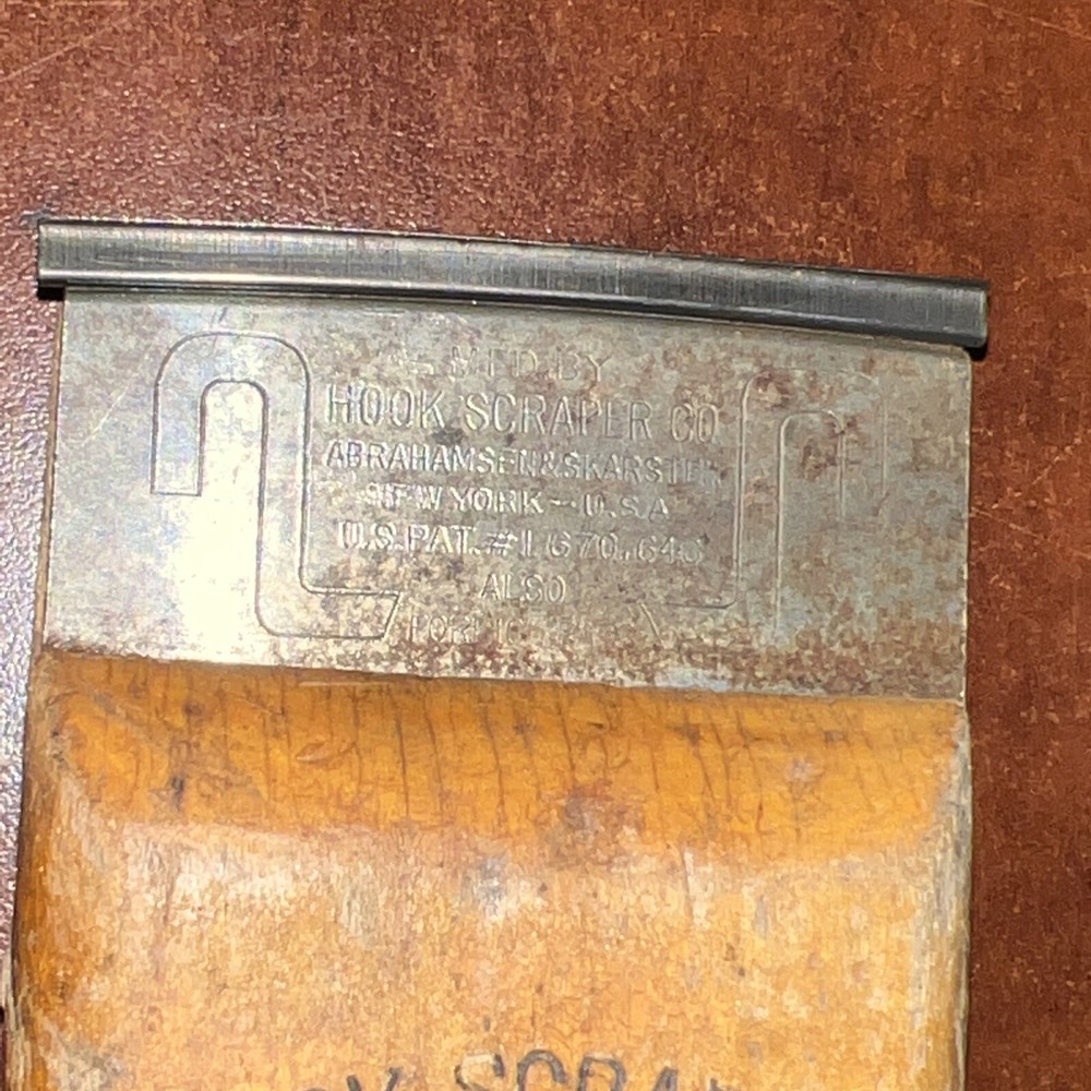 Vintage Hook Scraper No. 25 Hook Scraper Co. Paint Scraper
