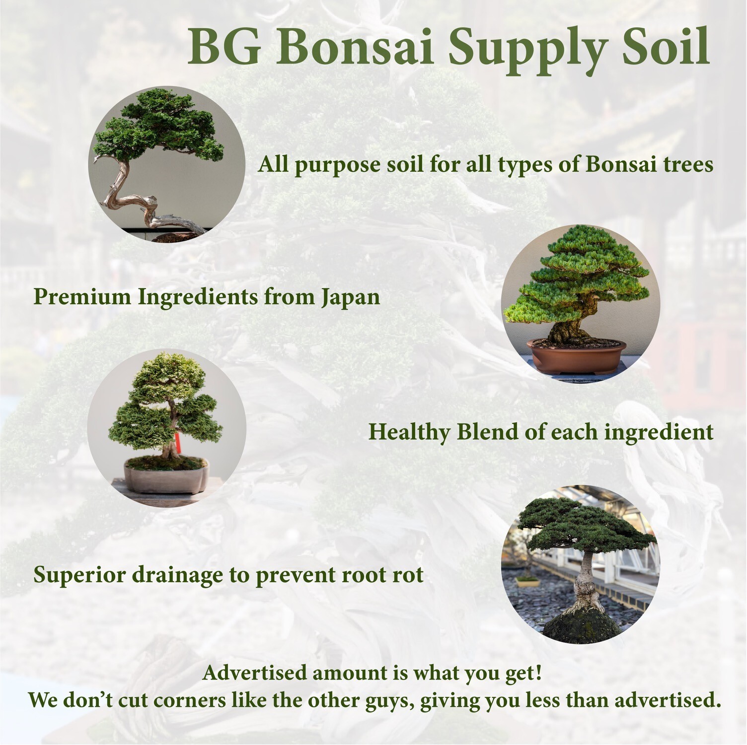 Bonsai Soil Premium Japanese Blend