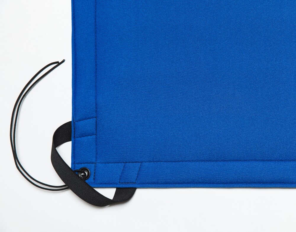 CANVAS GRIP 8' X 8' Blue Screen - Chroma Key Blue  - Overhead