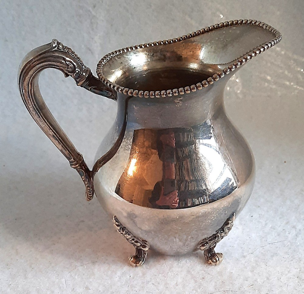 Vintage Sheets R.-S.-Co. Silver Plate Set 4 Piece-Coffee, Tea, Creamer & Sugar