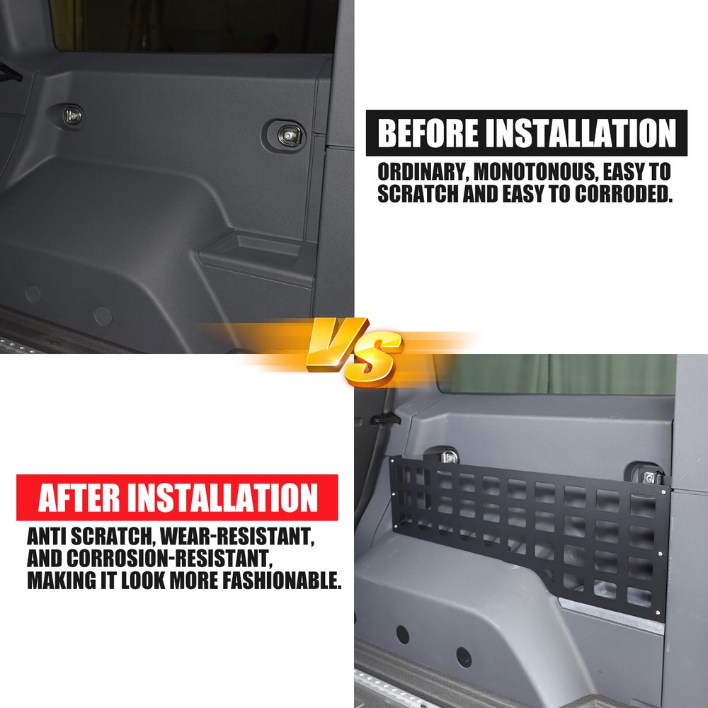 Storage Panel Rear Trunk Right Side Rack Storage For INEOS Grenadier 2020+