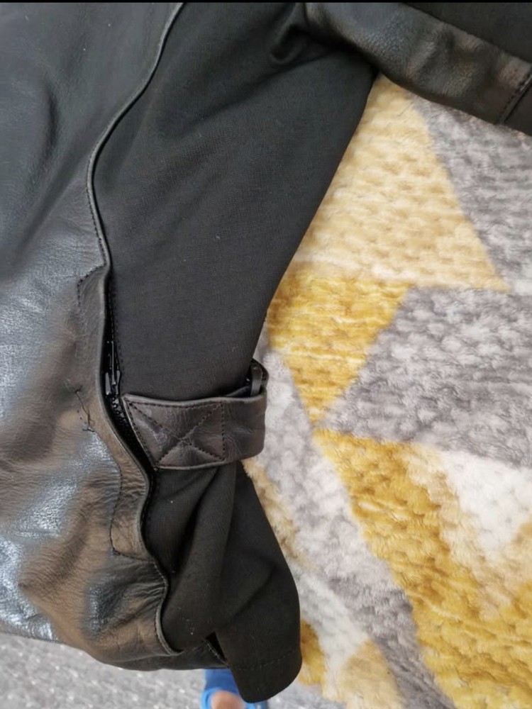 Ladies Leather Motorcycle Jacket