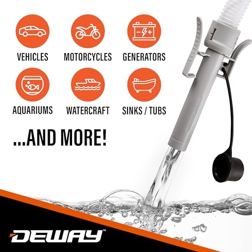 Automatic Fuel Transfer Pump with Auto-Stop and Beep, Auto-Stop w/ Beep