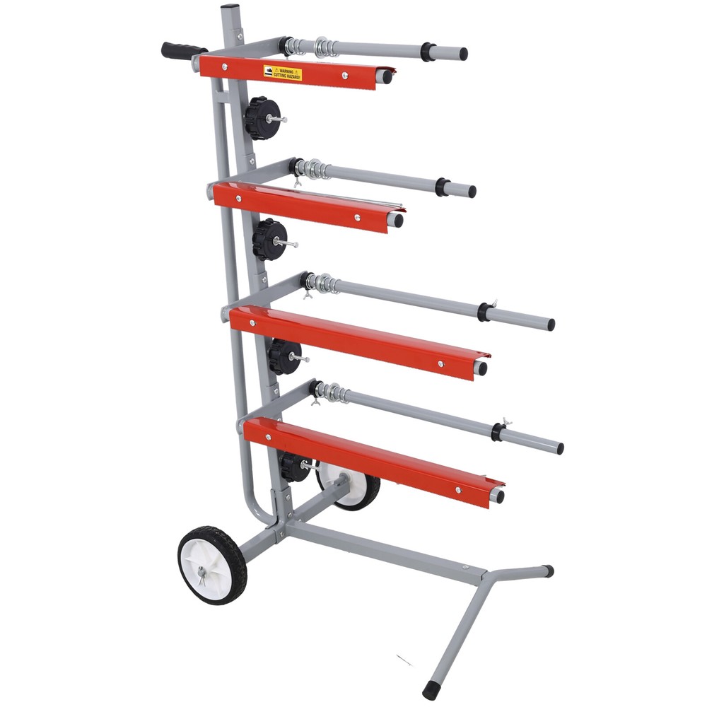 Global Mobile Tree Style Masking Paper Machine Station Stand Holds Multiple Roll