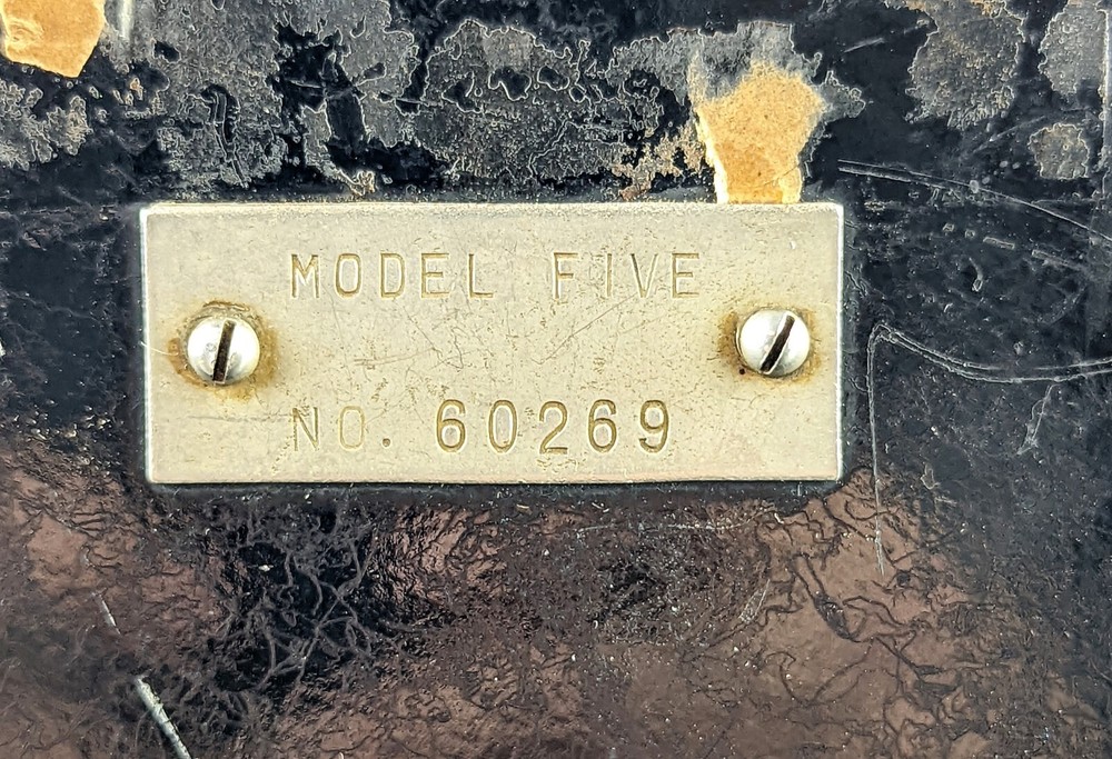 VTG American Adding Machine Co Model Five Chicago ILL. Pat.date 1912
