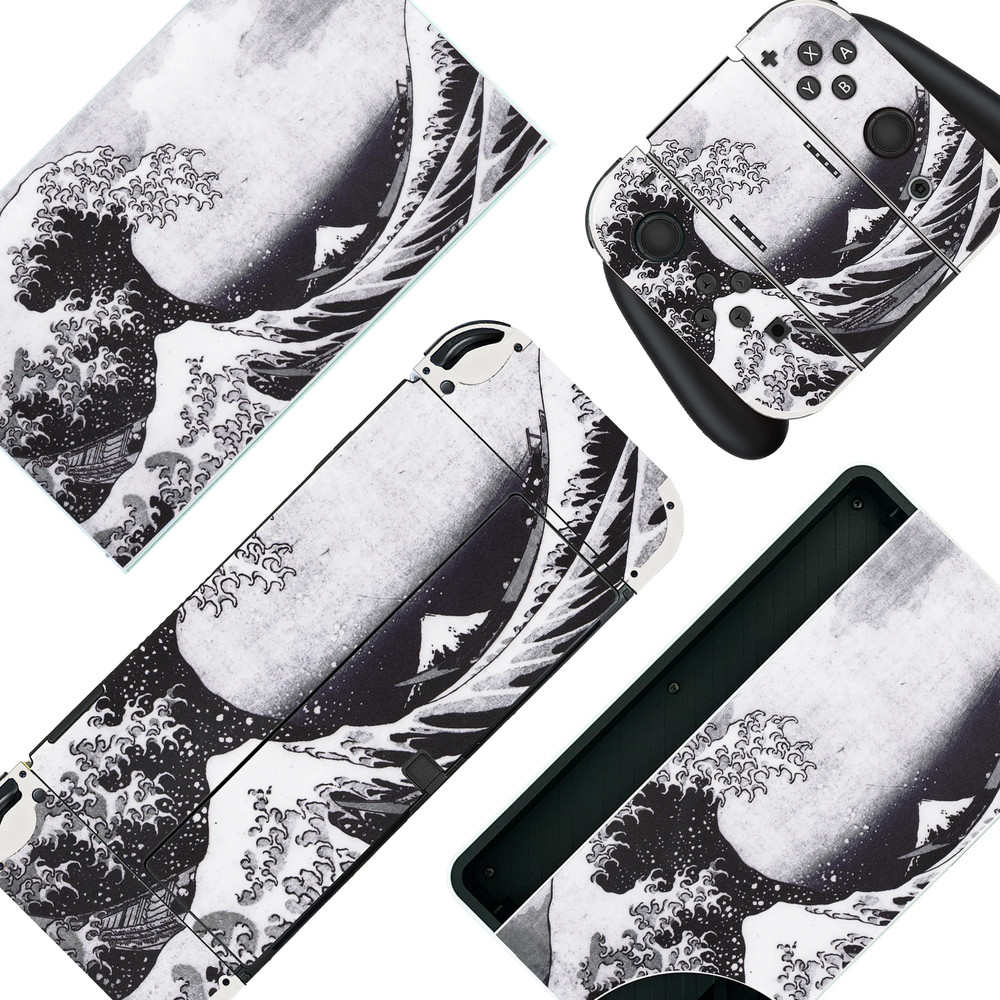 Wave Skin - Japanese Nintendo Switch Lite OLED Switch 2 Wrap