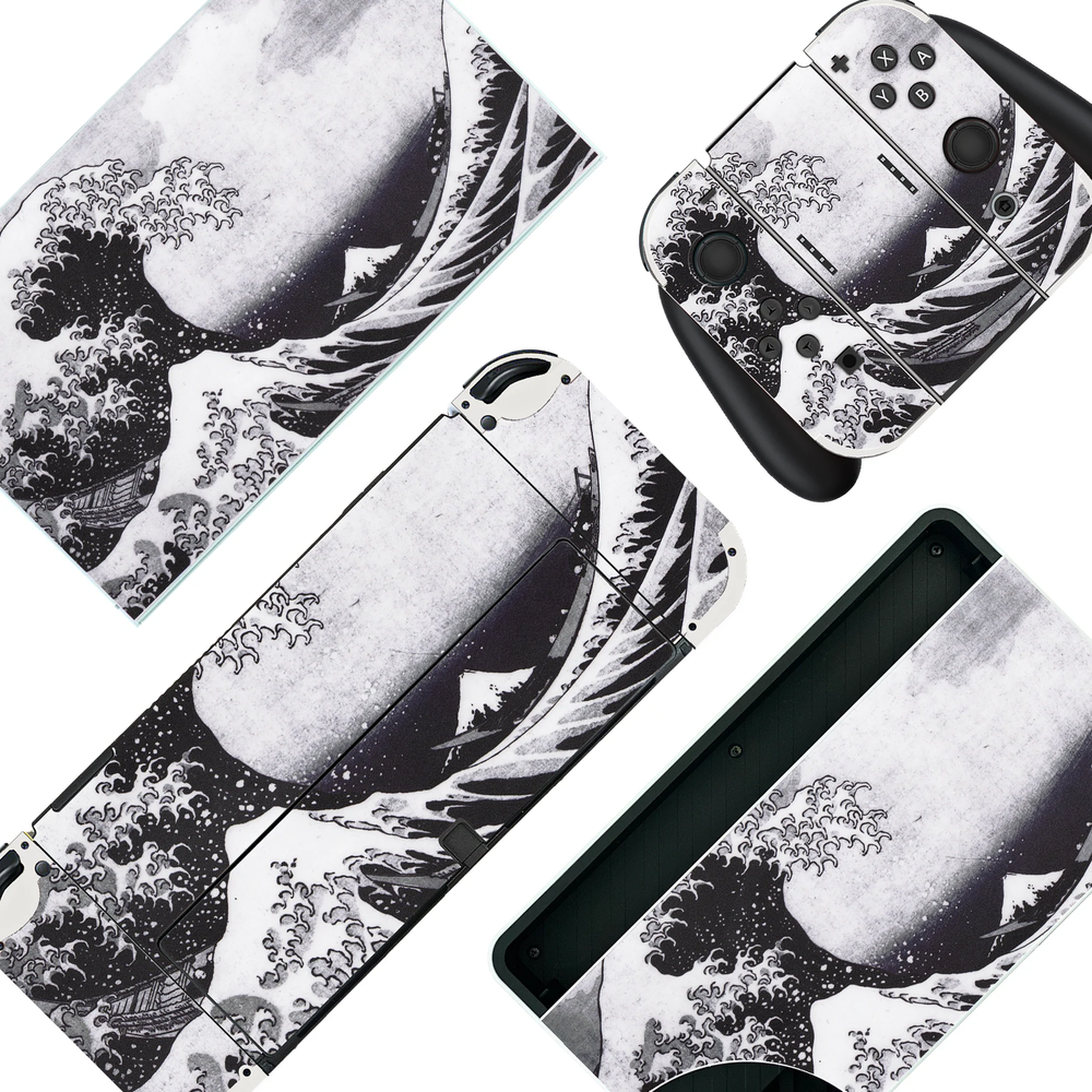 Wave Skin - Japanese Nintendo Switch Lite OLED Wrap