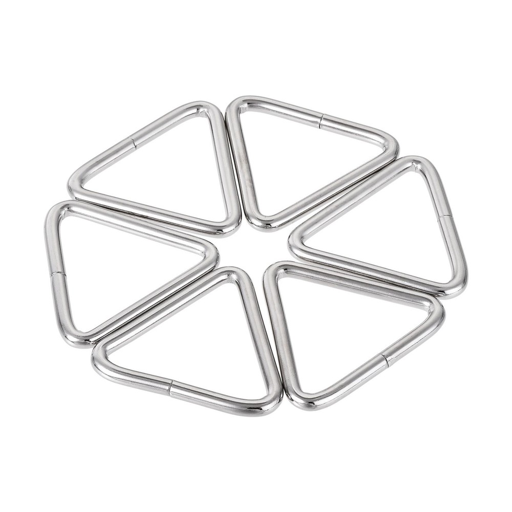 Triangle Ring Buckle 1.46" (37mm) Inner Hardware Width 10pcs