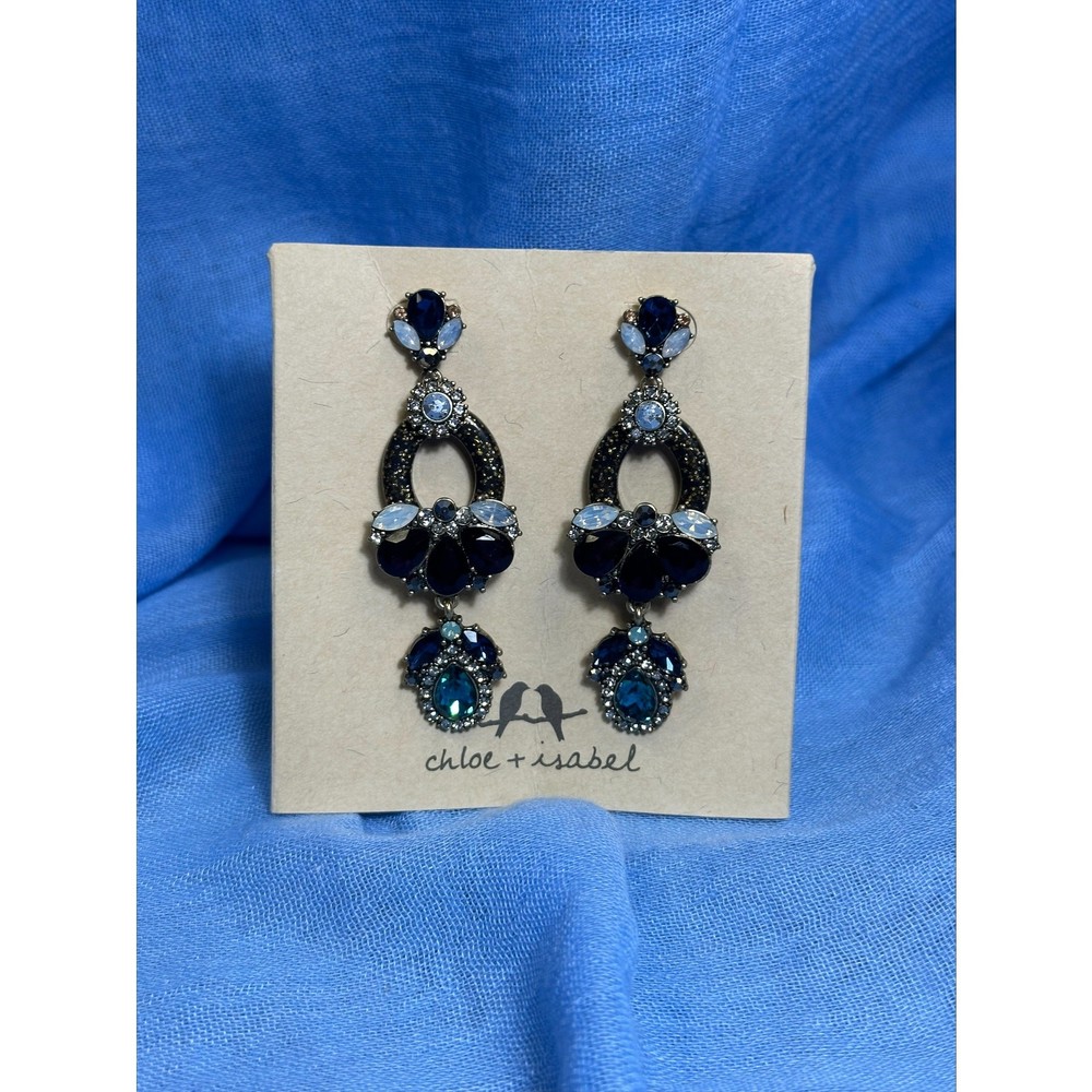 CHLOE + ISABEL all that glitters statement earrings- E059