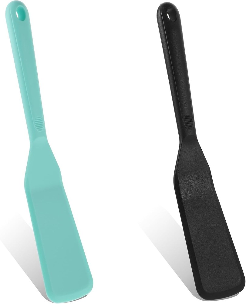 2 PCS Silicone Narrow Thin Spatula Heat Resistant