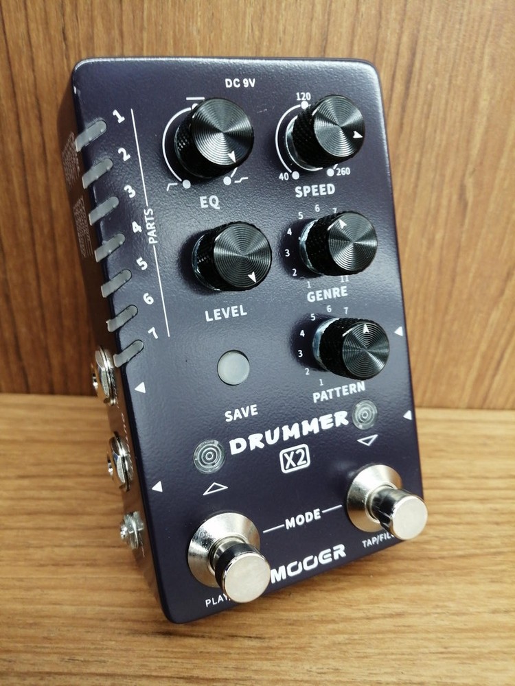 Mooer Drummer X2 Drum Machine Electronic Rhythm Beat Maker New