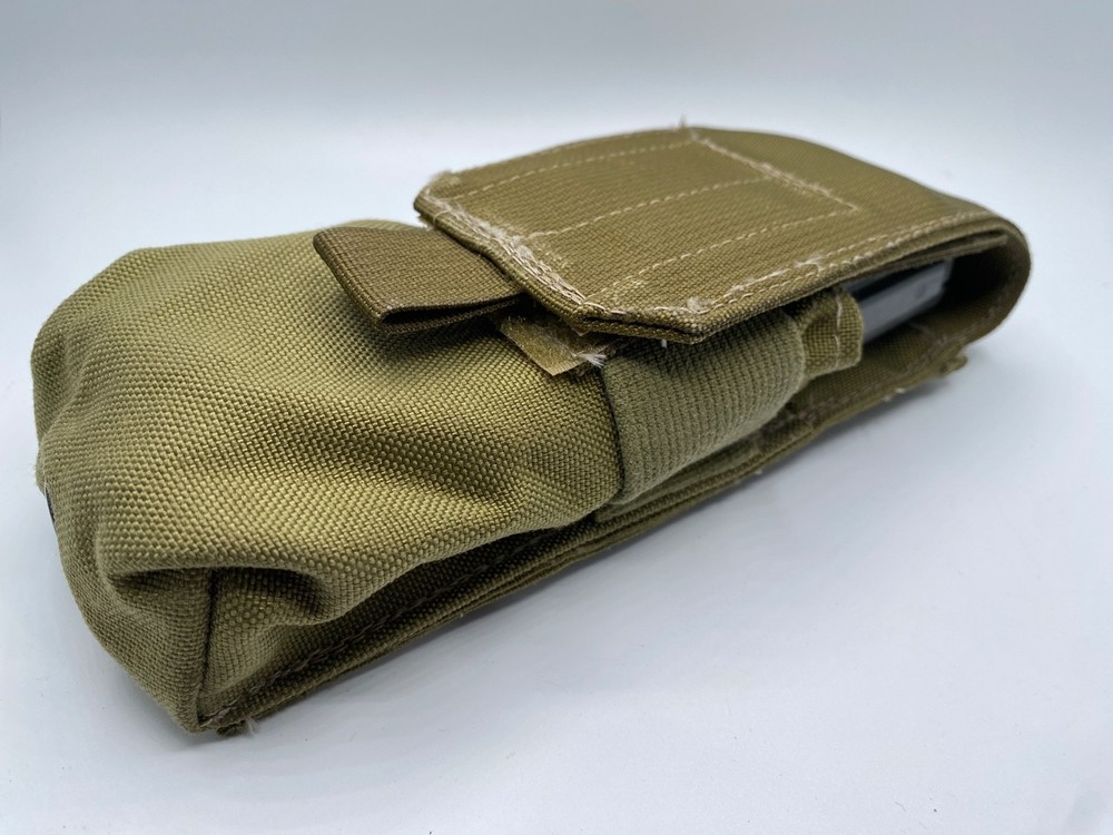 NEW ALLIED INDUSTRIES SINGLE MAG POUCH KHAKI