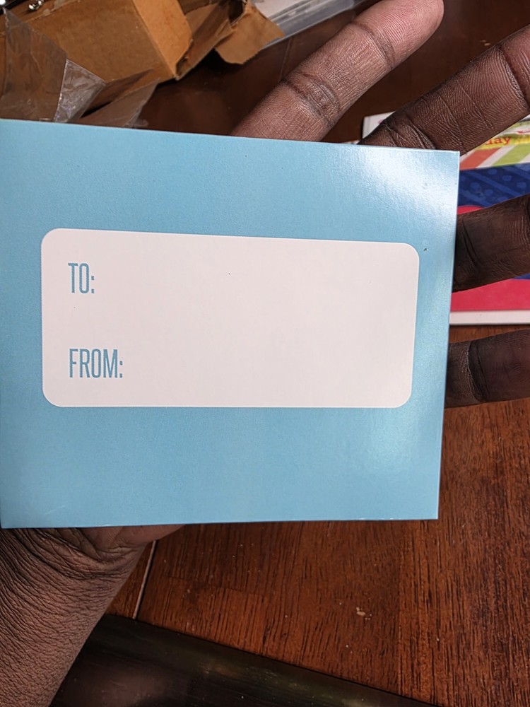 8 GIFT CARD HOLDERS ST1