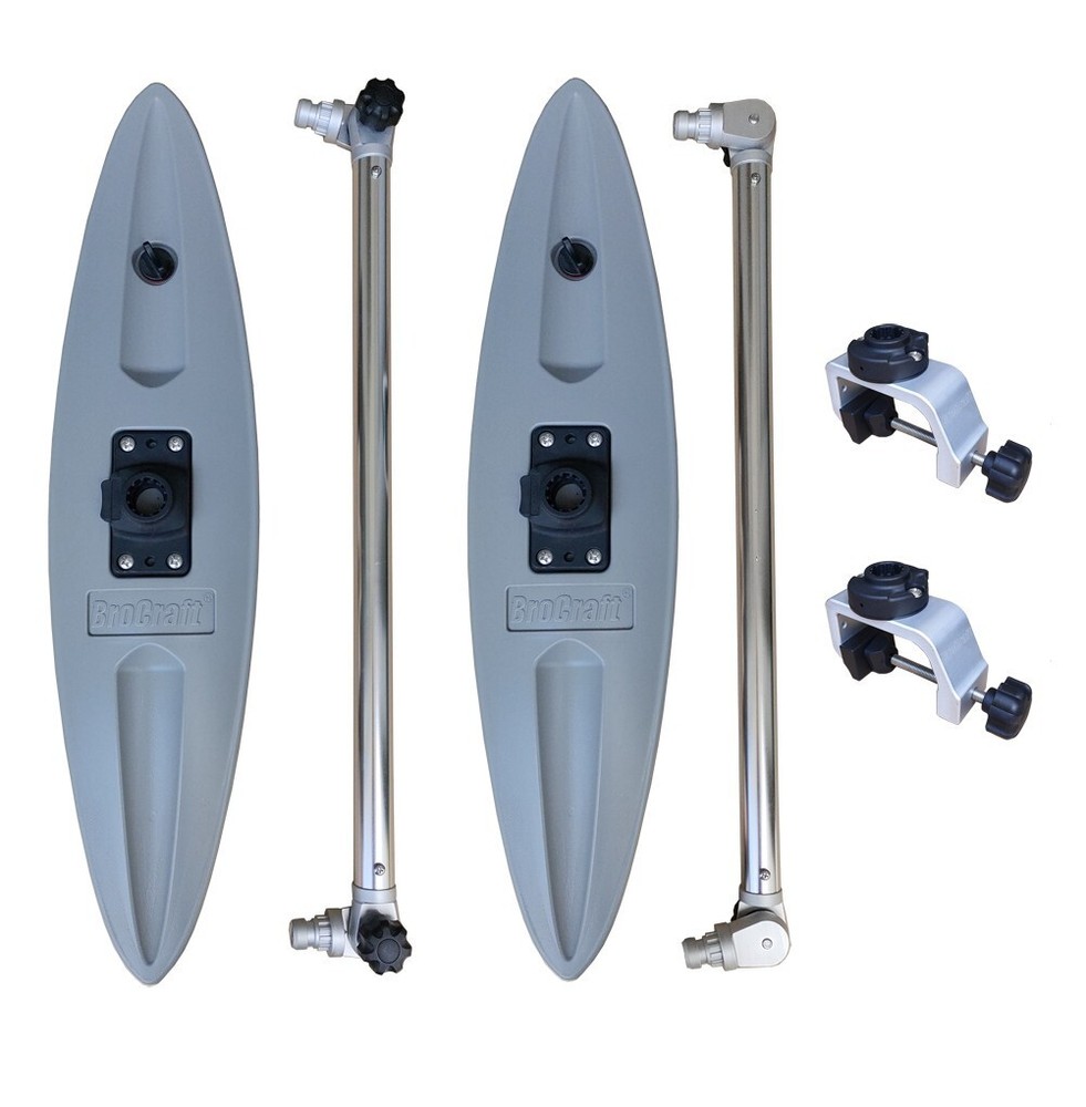 Brocraft Canoe Outriggers/Canoe Stabilizers System