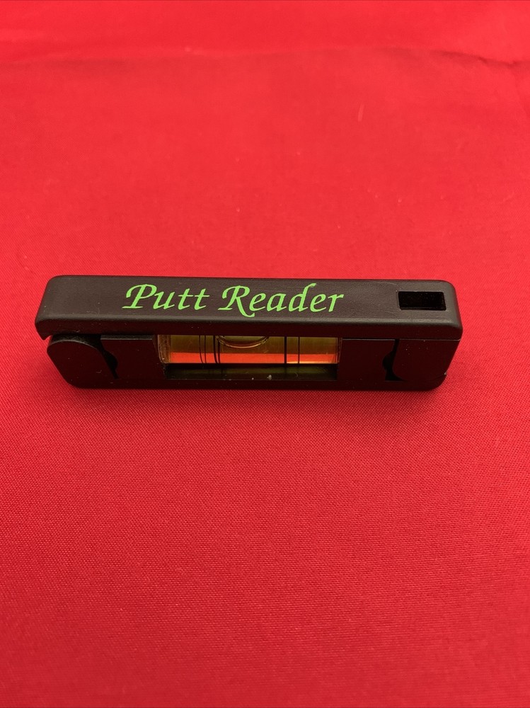 The Putt Reader Golf- Lite Green Reader Black with Instructions DH Fairways