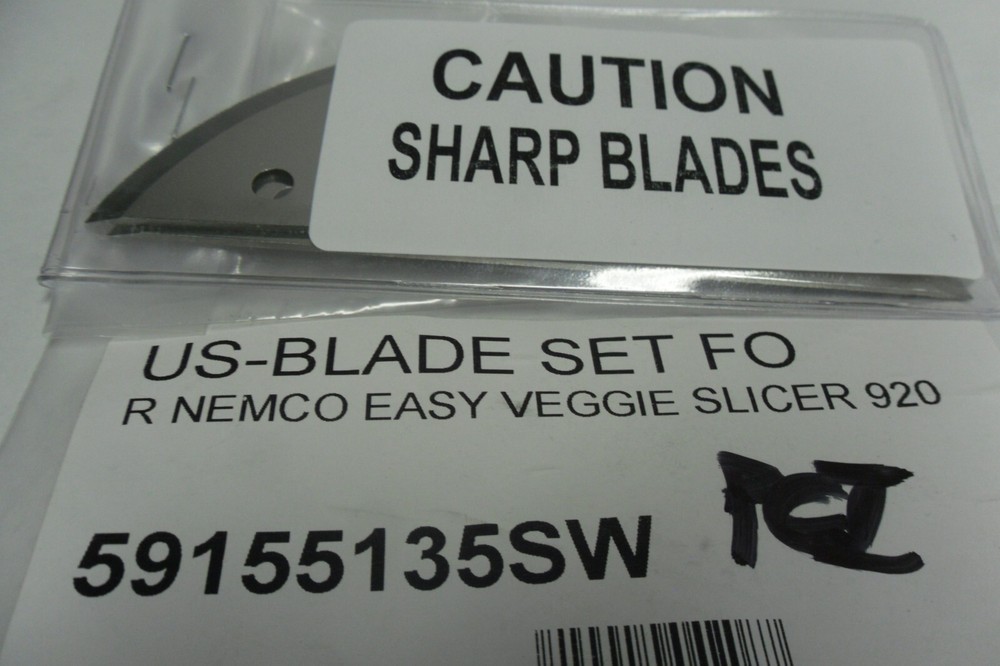 Nemco 55135 Easy Slicer Vegetable Slicer Replacement Blade Set