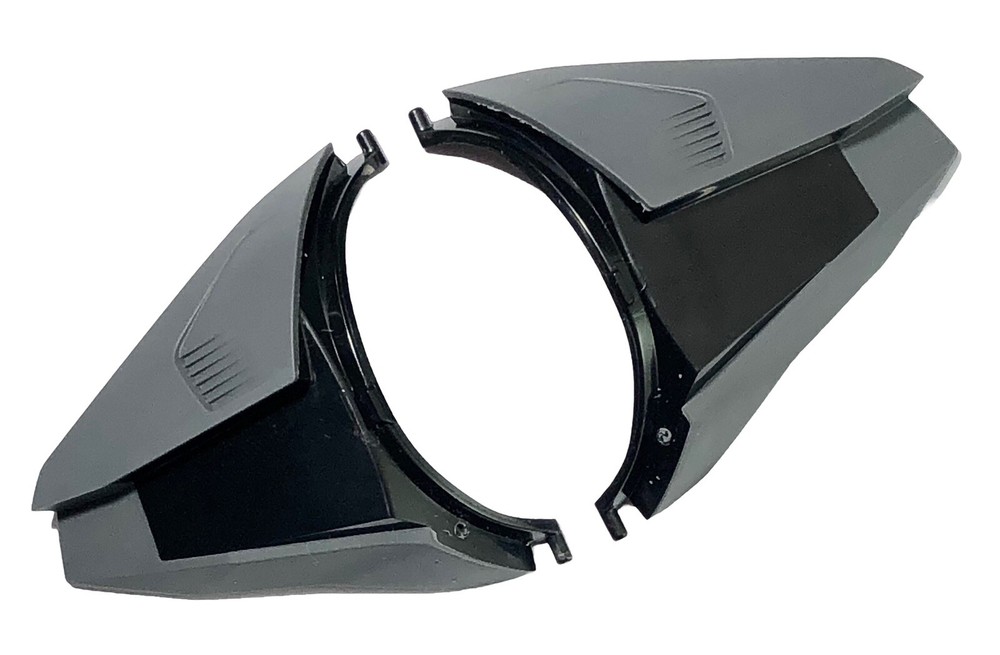 Oakley Clifden OO9440 Black Gray Protective Replacement Side Shields ( 2 Pack)