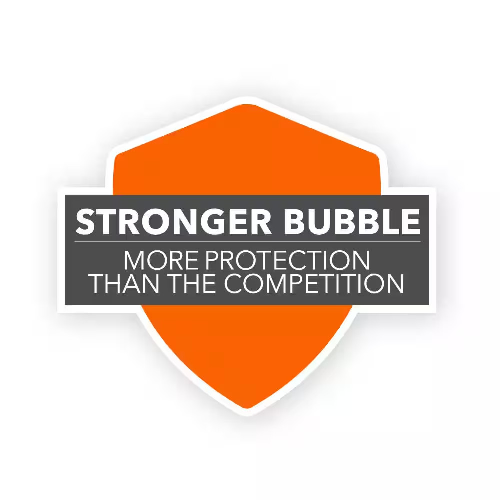 48 In. X 40 Ft. Clear Bubble Cushion (2-Pack)