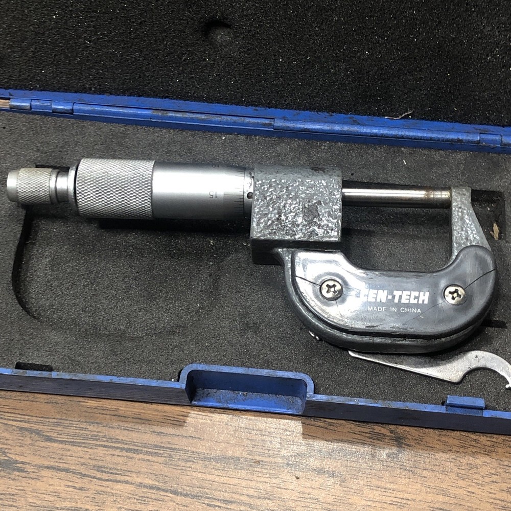 CEN TECH 0-1" MICROMETER