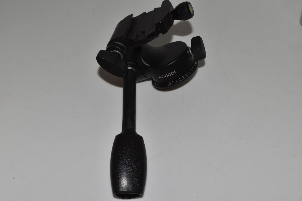 *DS* ANDOER TRIPOD BALL HEAD 3-WAY MOUNT HANDLE (KPQ1)