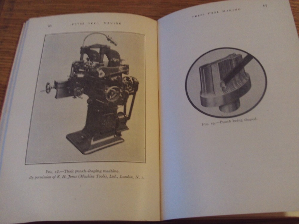 Press Tool Making Very scarce vintage book